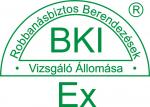 EXVA Robban�sbiztos Berendez�sek Vizsg�l� �llom�sa Kft.