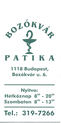 Boz�kv�r Patika / Novo Gemma Gy�gyszer�szeti Bt.